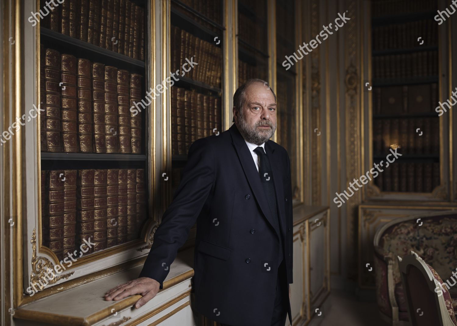 Eric Dupondmoretti Custodian Seals Minister Justice Editorial Stock