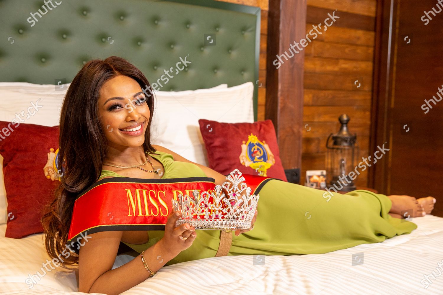 Miss Belgium Kedist Deltour Poses Photographer Editorial Stock Photo