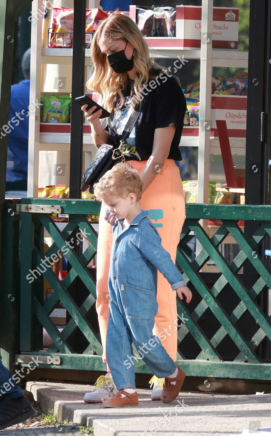 Chiara Ferragni Sempione Park Her Son Editorial Stock Photo - Stock