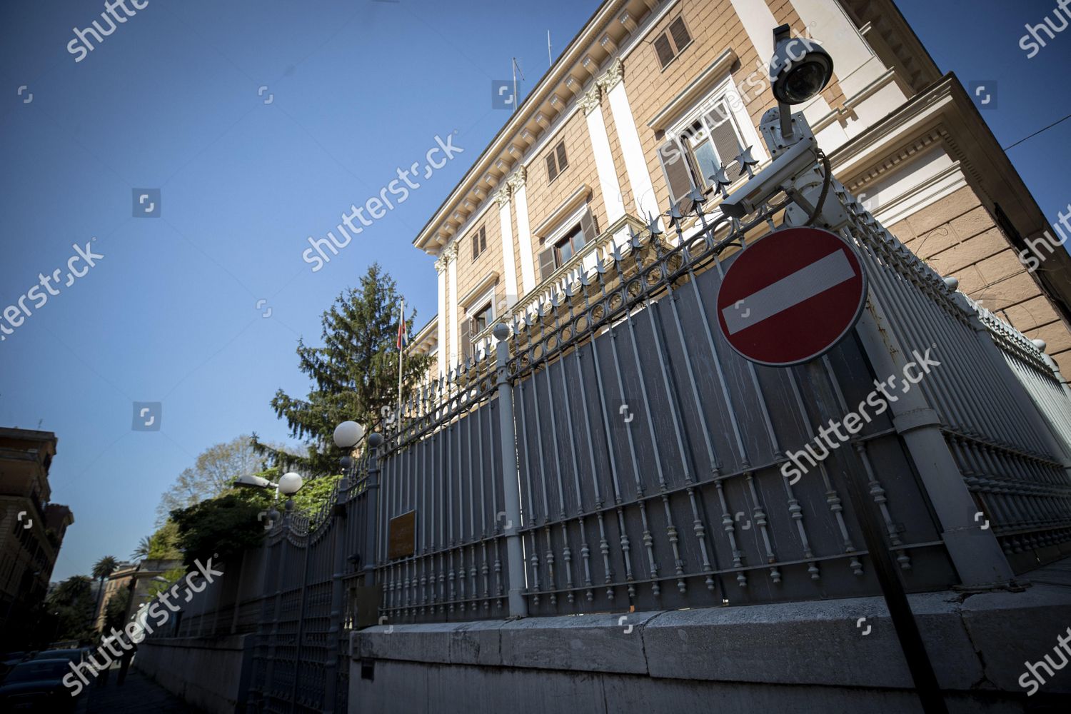 External View Russian Embassy Rome Italy Editorial Stock Photo - Stock ...