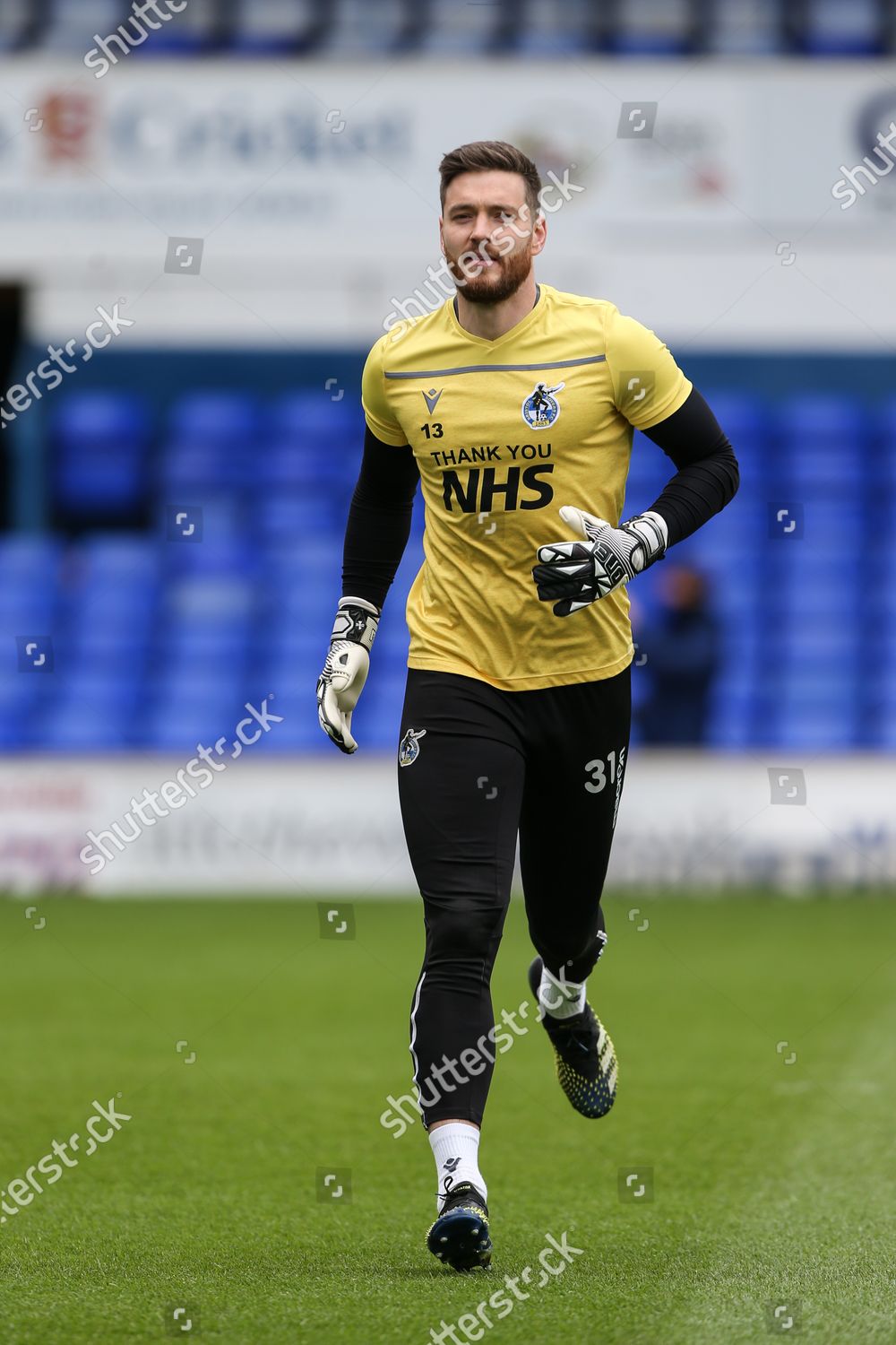 Alexis Andre Jr Bristol Rovers Warming Editorial Stock Photo - Stock ...