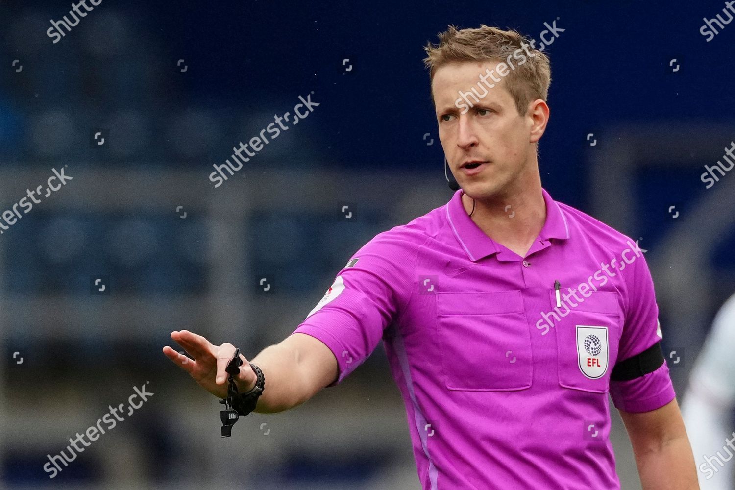 Referee John Brooks Editorial Stock Photo Stock Image Shutterstock