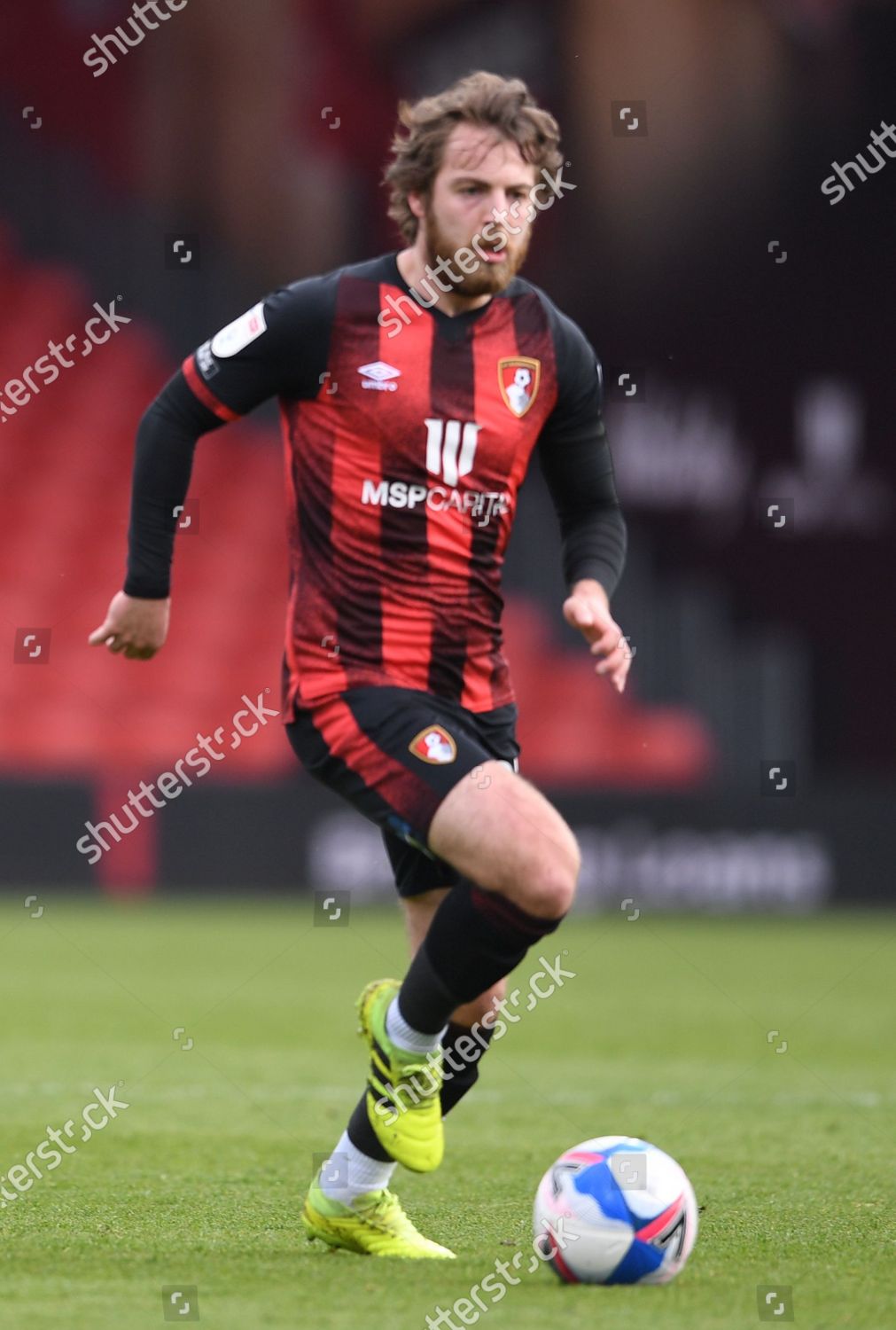 Ben Pearson Bournemouth Vitality Stadium Bournemouth Editorial Stock ...