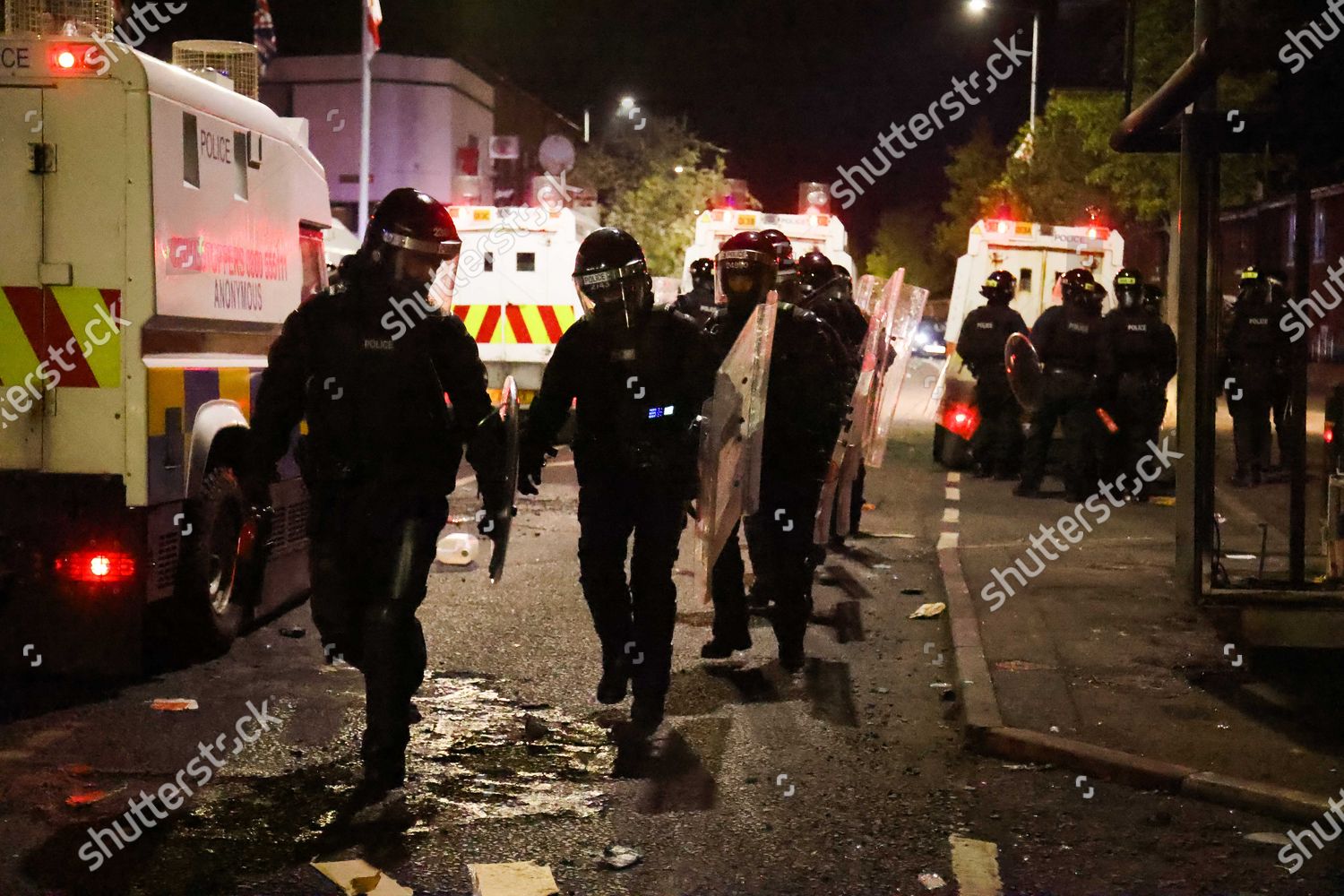 Loyalists Conflict Psni Tigers Bay Area Editorial Stock Photo - Stock ...