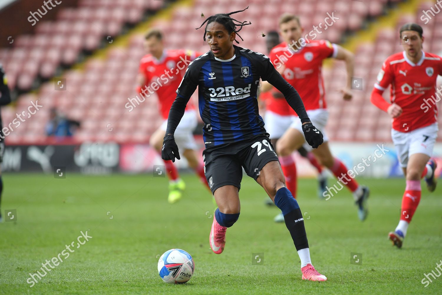 Middlesbrough Defender Djed Spence 29 During Editorial Stock Photo