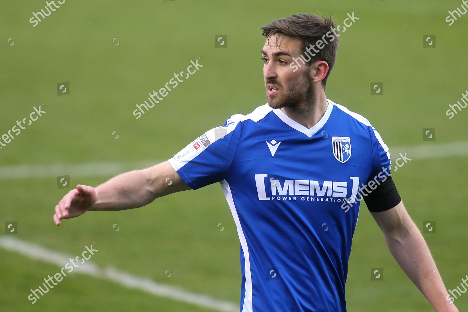 Robbie Mckenzie Gillingham During Gillingham Vs Editorial Stock Photo ...