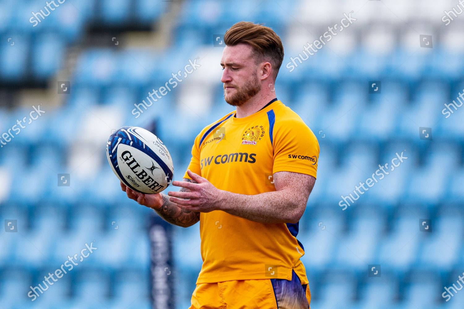 Stuart Hogg Exeter Chiefs Ahead Heineken Editorial Stock Photo Stock