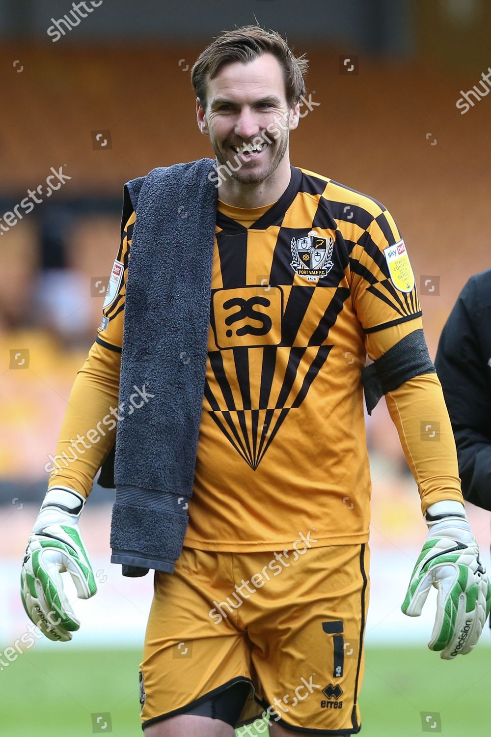 Port Vale Goalkeeper Scott Brown 1 Editorial Stock Photo - Stock Image ...