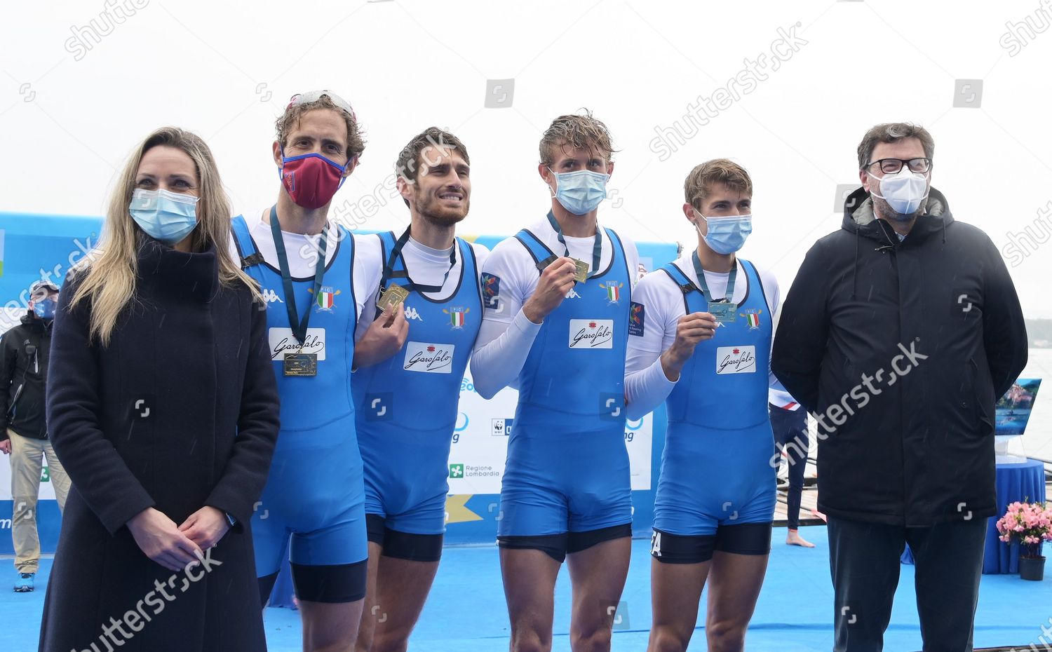 European Rowing Championships 2021 Final Races Editorial Stock Photo