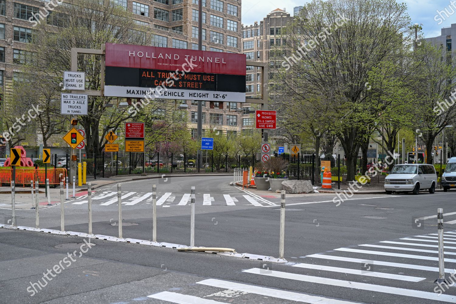 Entrance Holland Tunnel Lower Manhattan Neighborhood Editorial Stock   Shutterstock 11859253u 