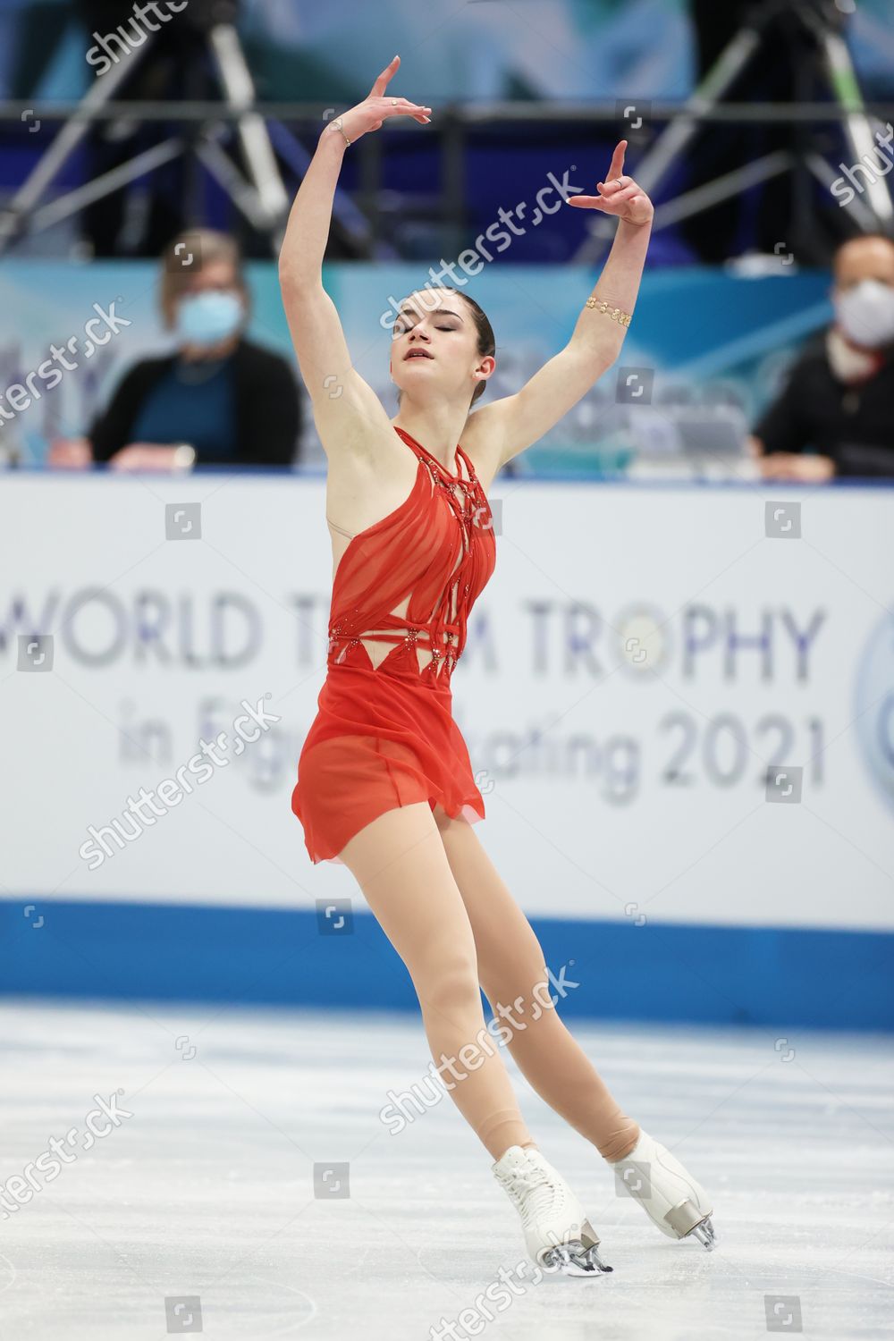 Lara Naki Gutmann Ita Figure Skating Editorial Stock Photo Stock