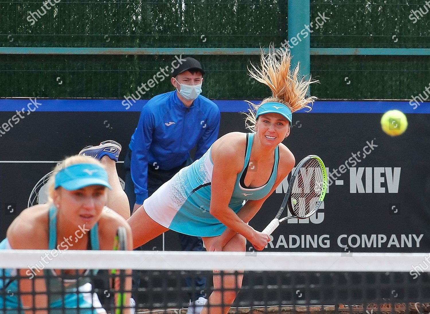 Ukrainian Players Nadiia Kichenok L Lyudmyla Editorial Stock Photo