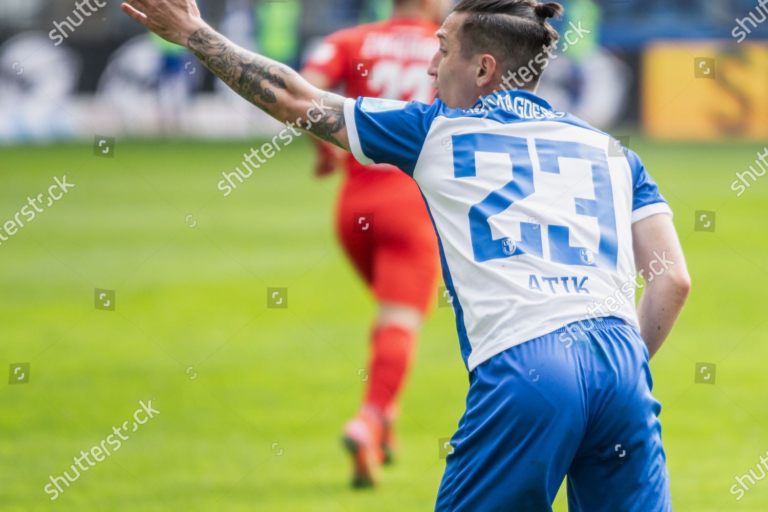 Baris Atik 1 Fc Magdeburg Reacts During Editorial Stock Photo Stock Image Shutterstock