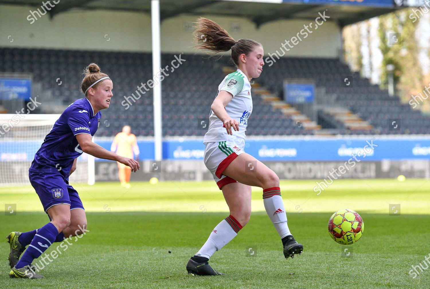 Laura Deloose 14 Anderlecht Pictured Estee Editorial Stock Photo