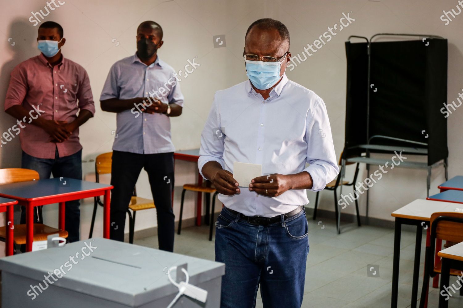 Cape Verde Prime Minister Movement Democracy Editorial Stock Photo
