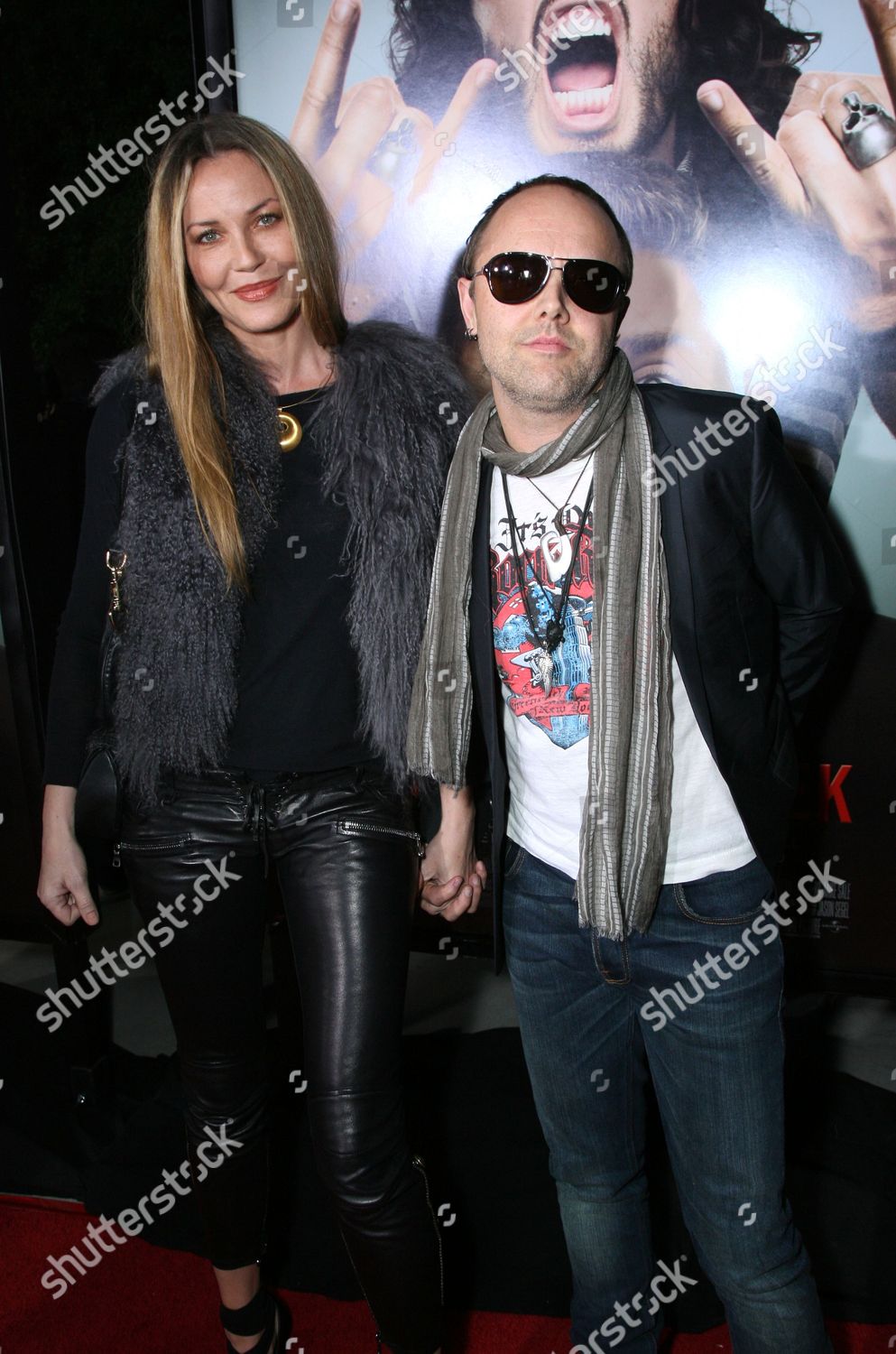 Connie Neilsen Lars Ulrich Editorial Stock Photo - Stock Image ...