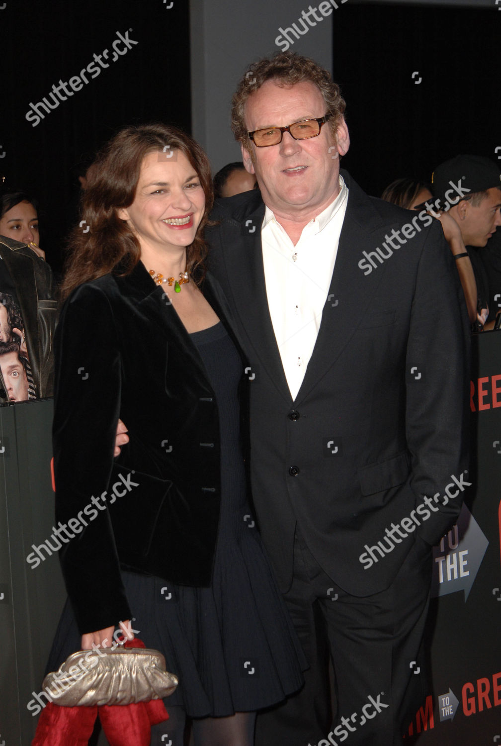 Colm Meaney Wife Ines Glorian Editorial Stock Photo - Stock Image ...