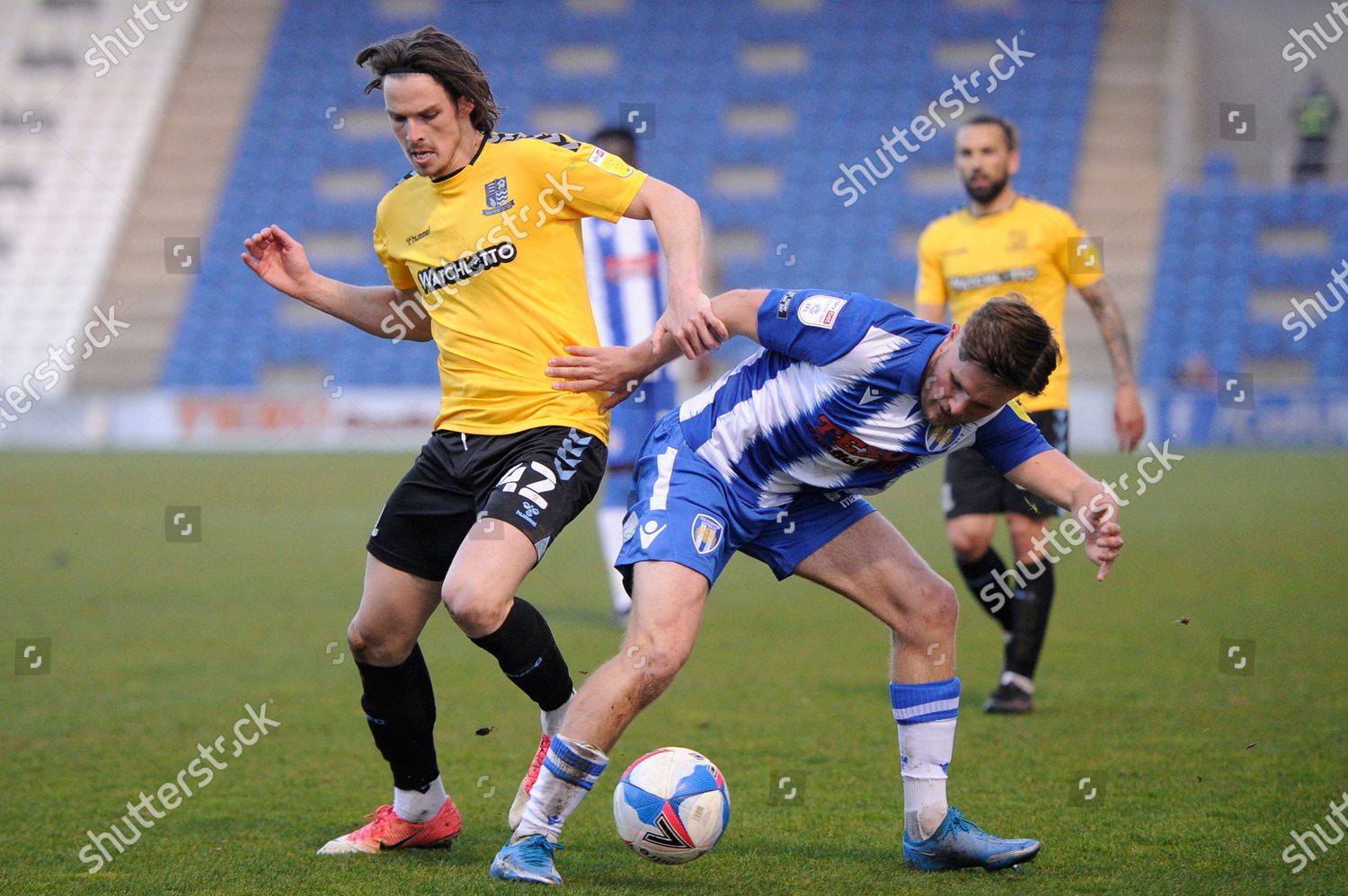 Noah Chilvers Colchester United Sam Hart Editorial Stock Photo - Stock 