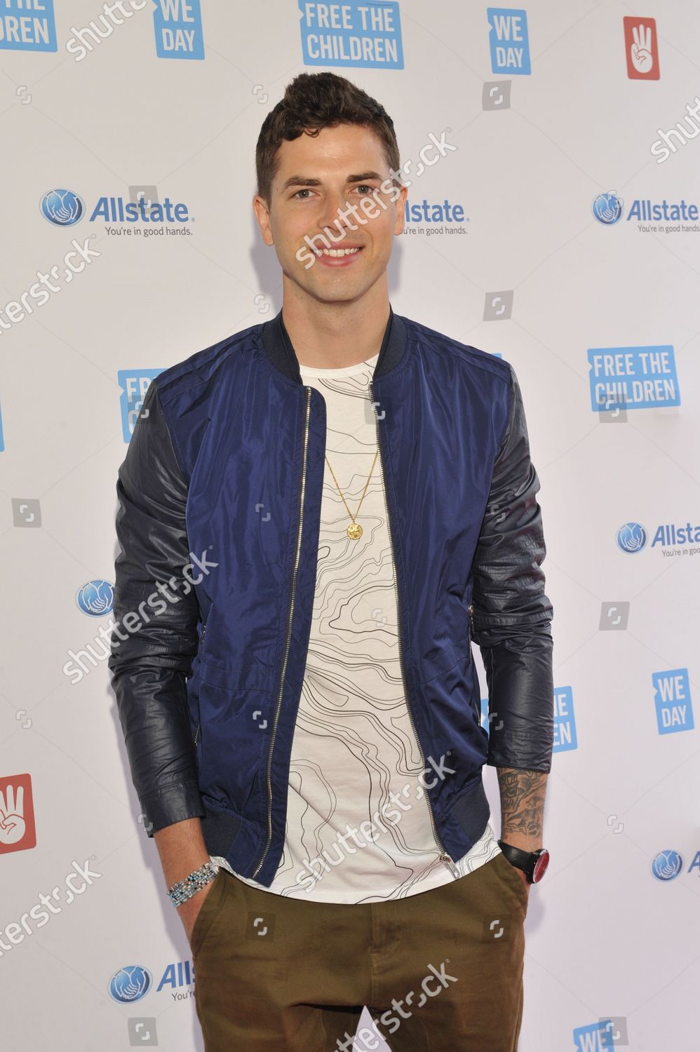 Cohost We Day Jesse Giddings Poses Editorial Stock Photo - Stock Image ...