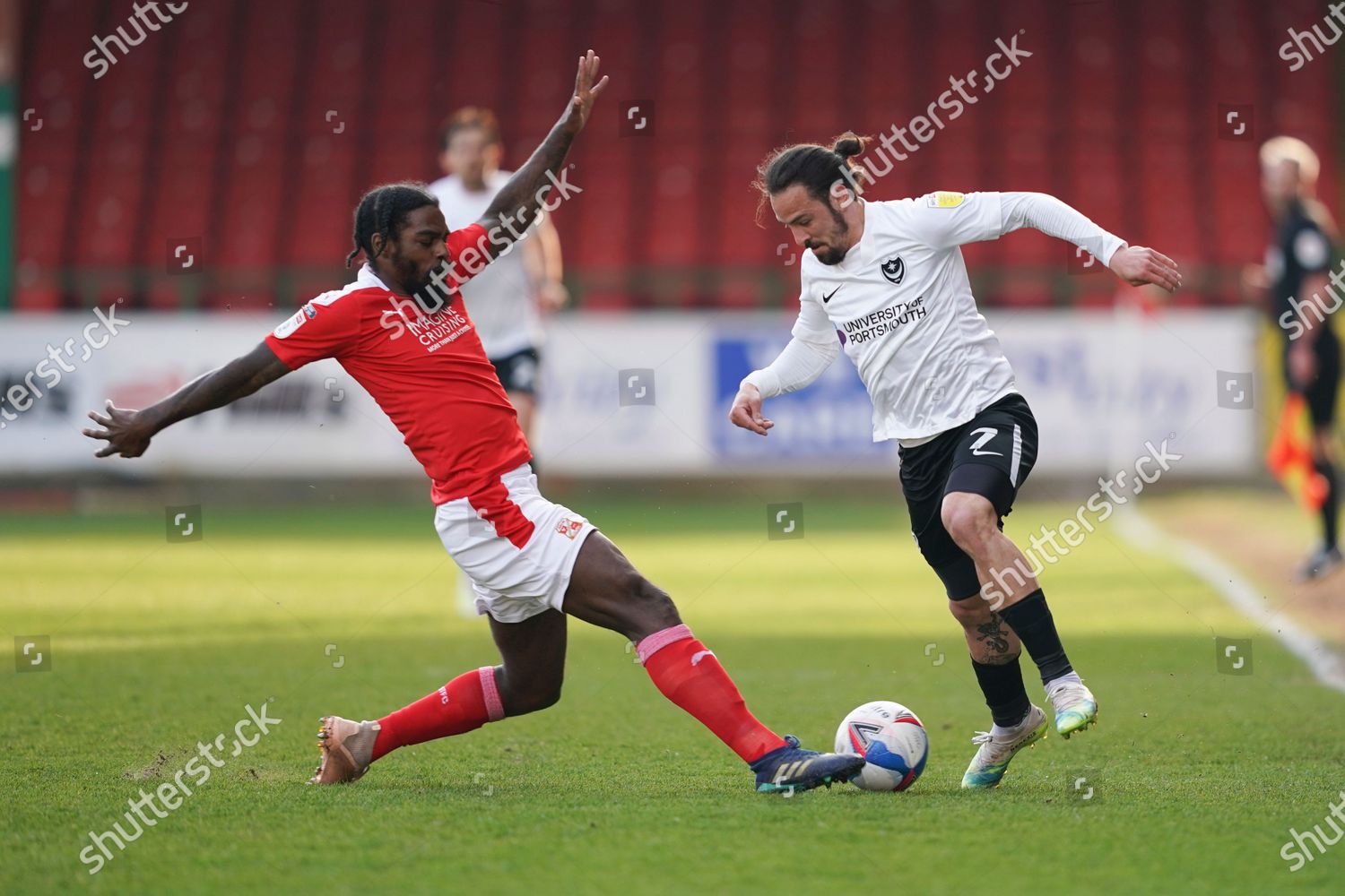 Anthony Grant Swindon Town Tackles Ryan Editorial Stock Photo Stock