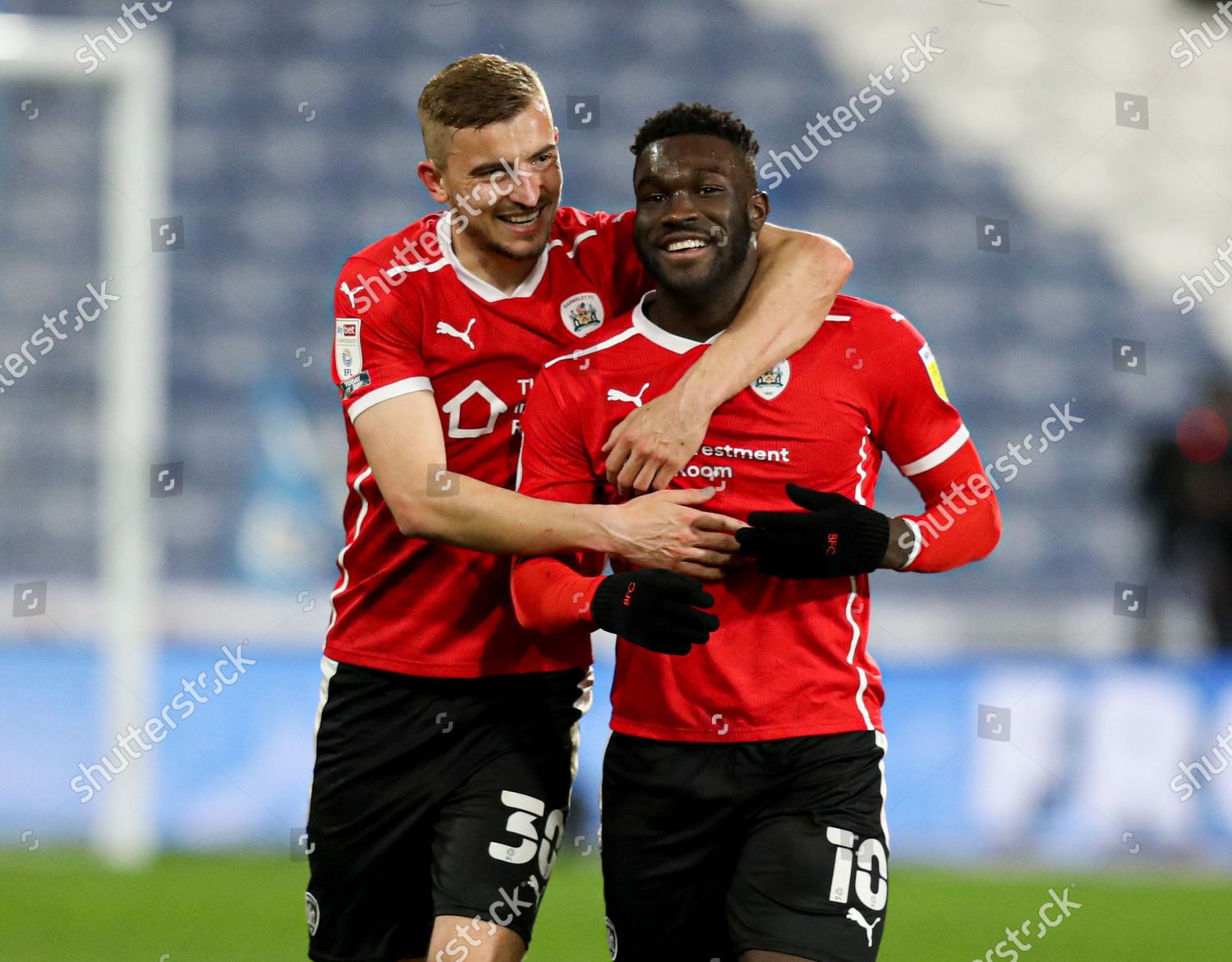 Daryl Dike Barnsley Michal Helik Celebrate Editorial Stock Photo