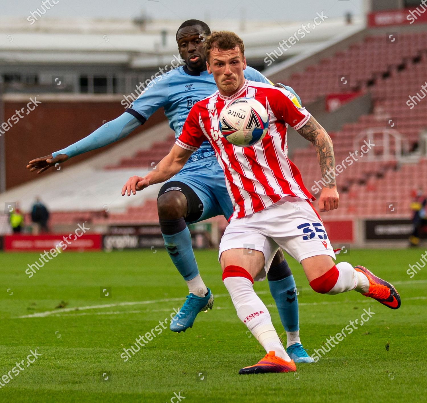 Josh Tymon Stoke City Has His Editorial Stock Photo - Stock Image ...