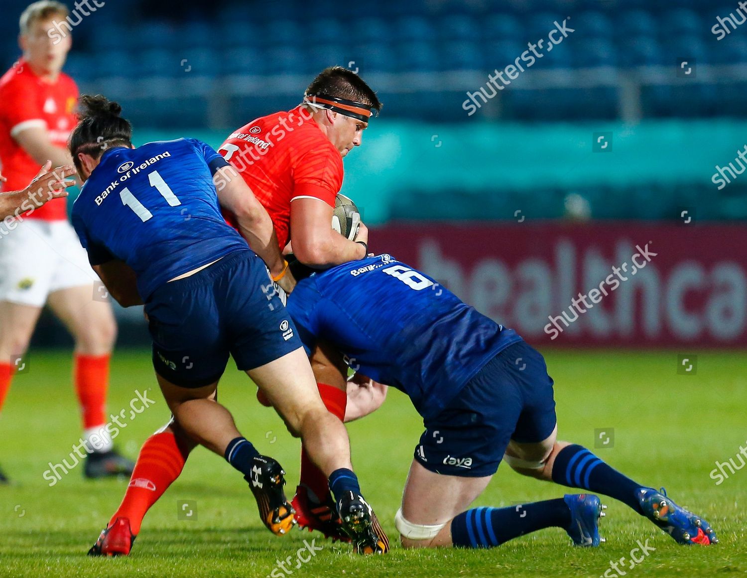 Cj Stander Munster Tackled By James Editorial Stock Photo