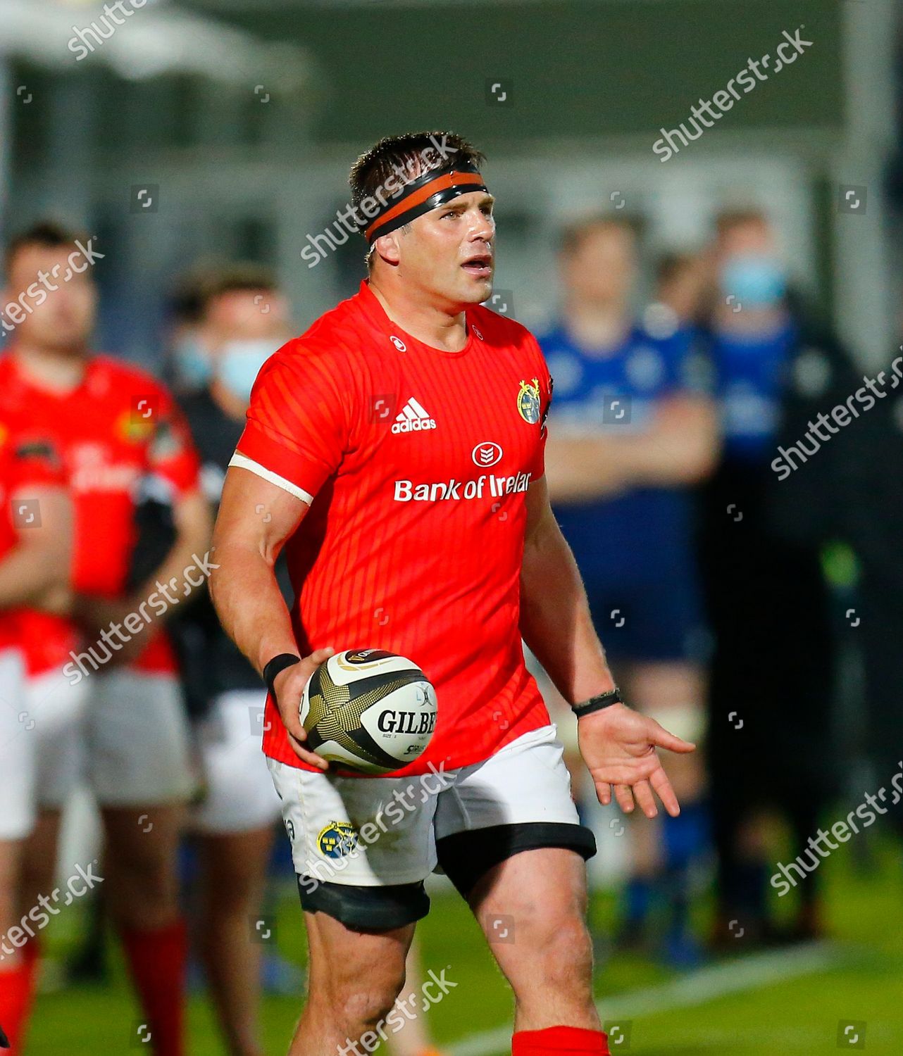 Cj Stander Munster Reacts Referee Chris Editorial Stock Photo