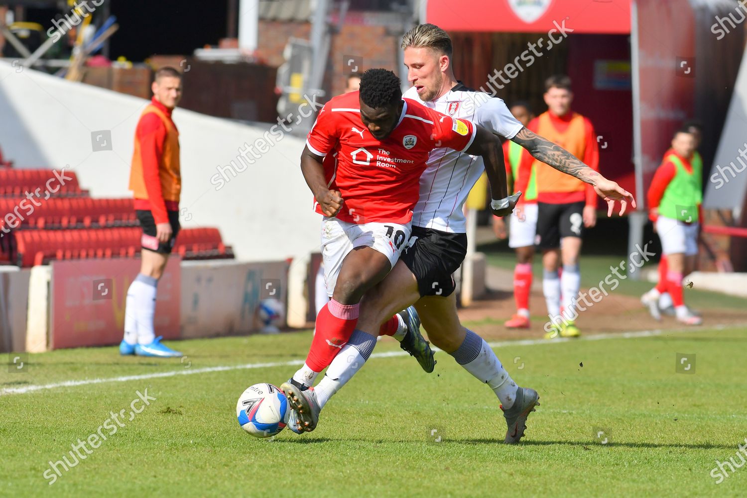 Barnsley Fc Player Daryl Dike 10 Editorial Stock Photo - Stock Image ...