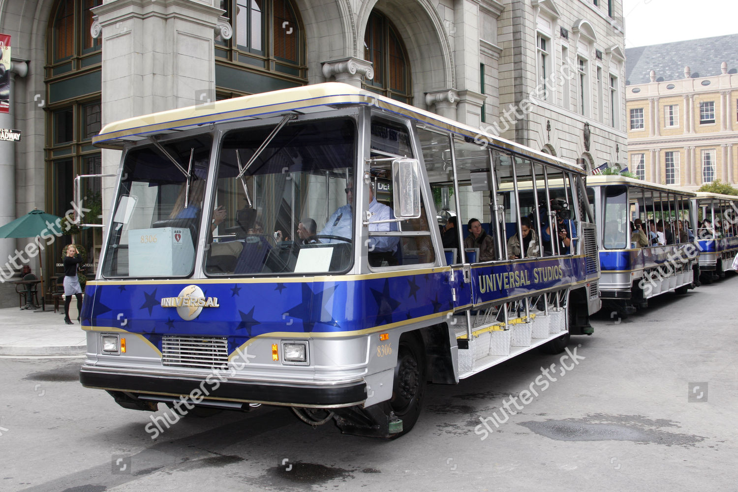 Tour Buses Universal Studios California America Editorial Stock Photo