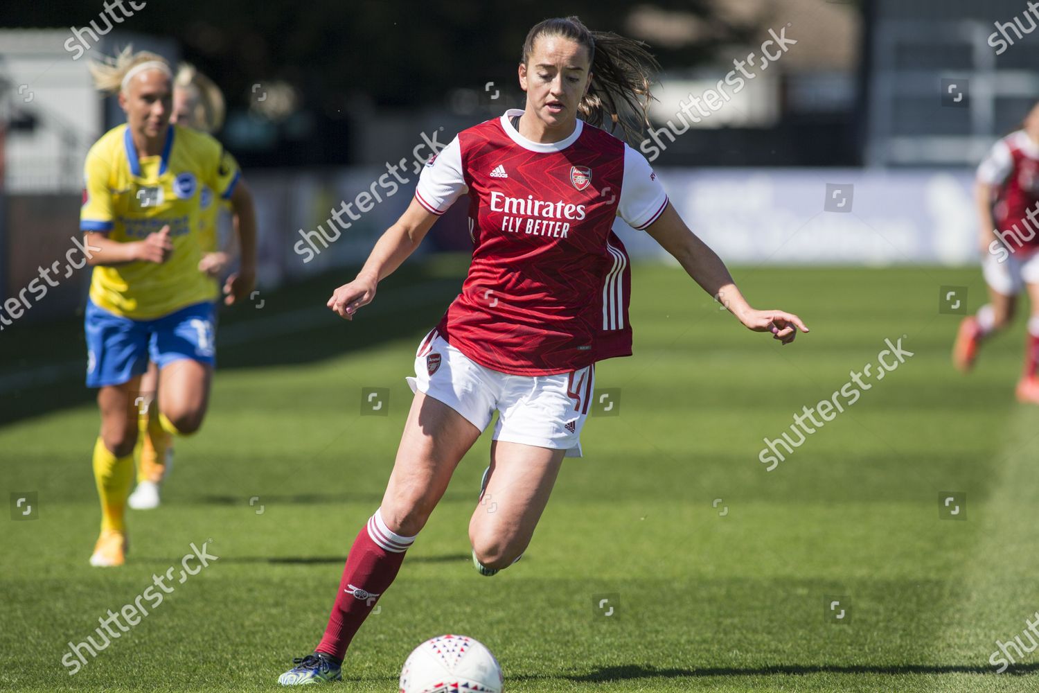 Anna Patten 4 Arsenal Controls Ball Editorial Stock Photo Stock Image