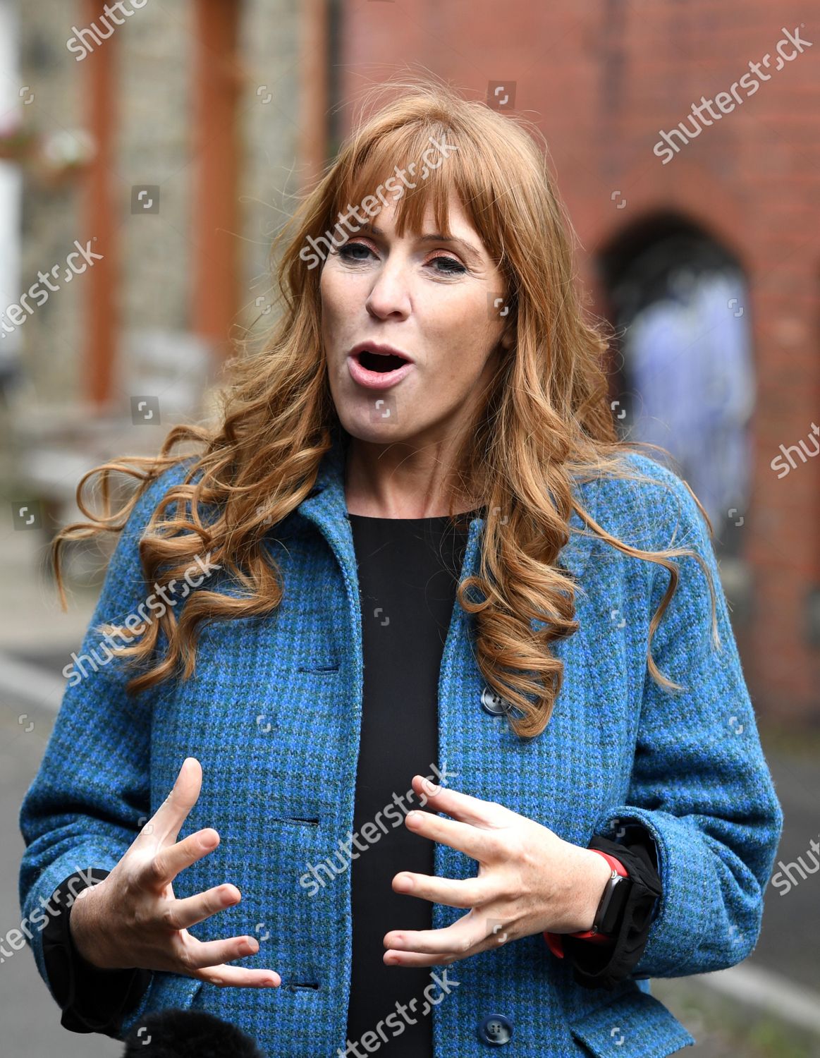 Labour Deputy Leader Angela Rayner Campaigning Editorial Stock Photo ...