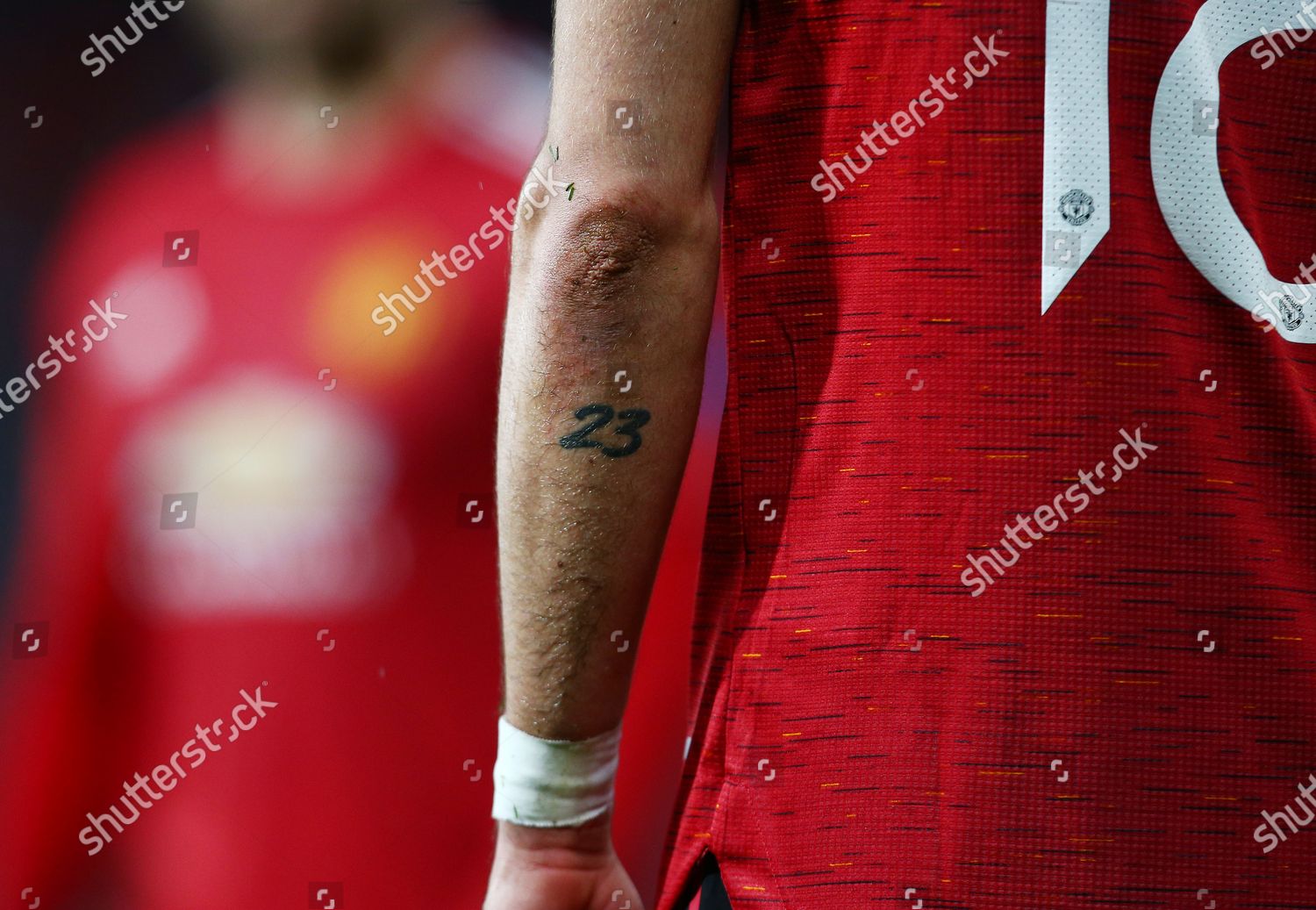 Number 23 Tattoo On Arm Bruno Editorial Stock Photo - Stock Image ...