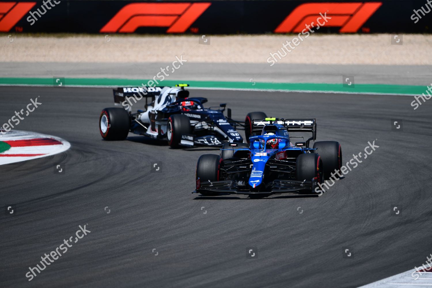 Esteban Ocon Alpine F1 Team Drive Editorial Stock Photo - Stock Image ...