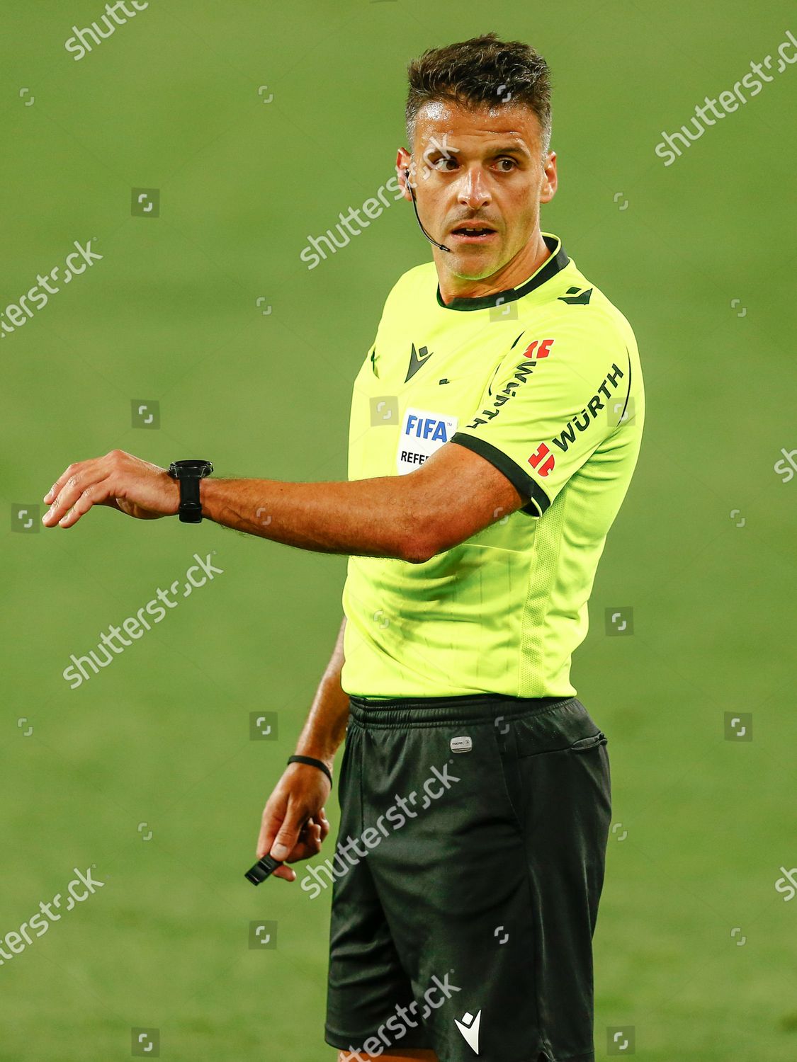 Referee Jesus Gil Manzano Editorial Stock Photo - Stock Image