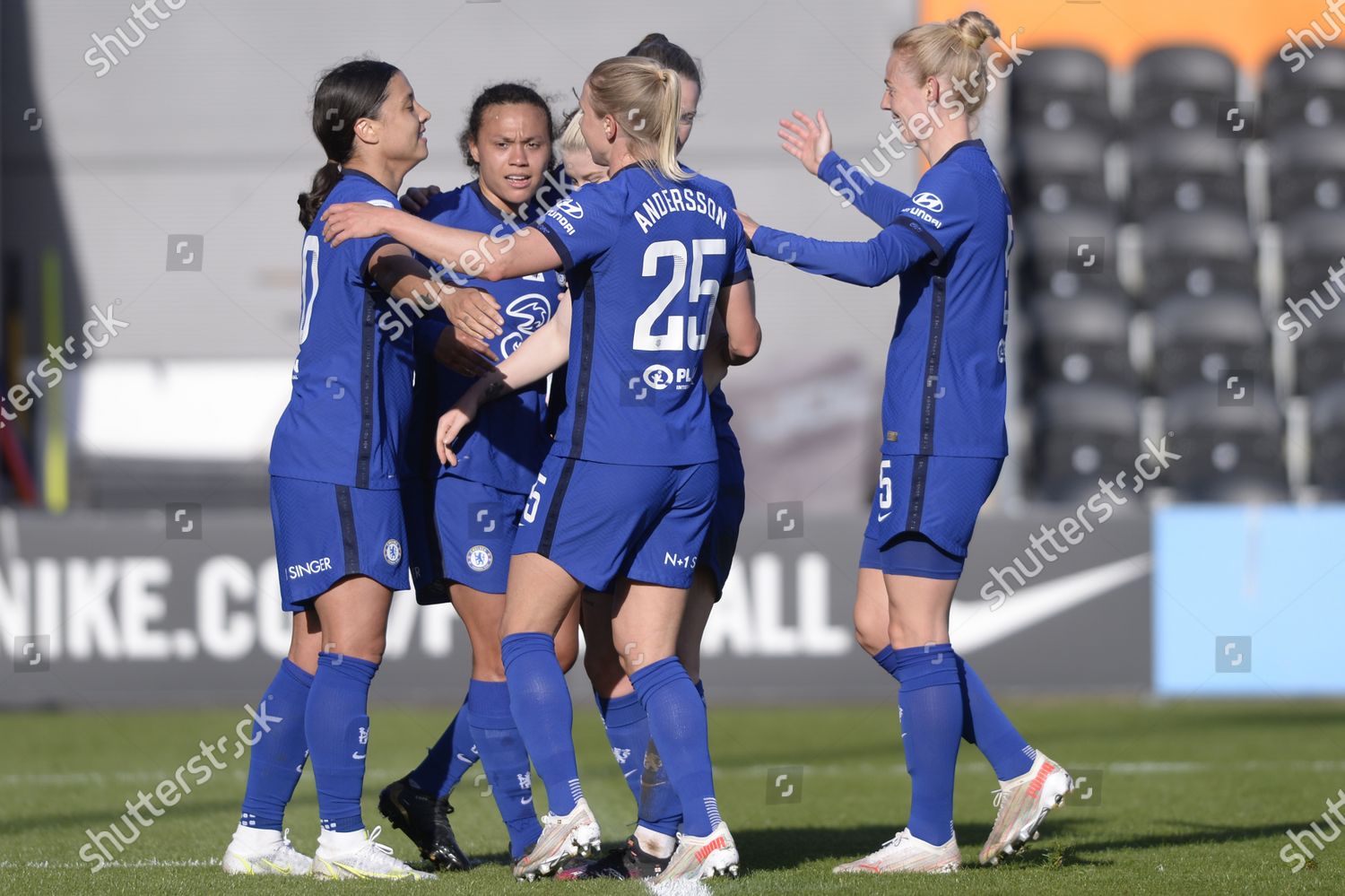 Sam Kerr Chelsea Women Celebrates Scoring Editorial Stock Photo - Stock