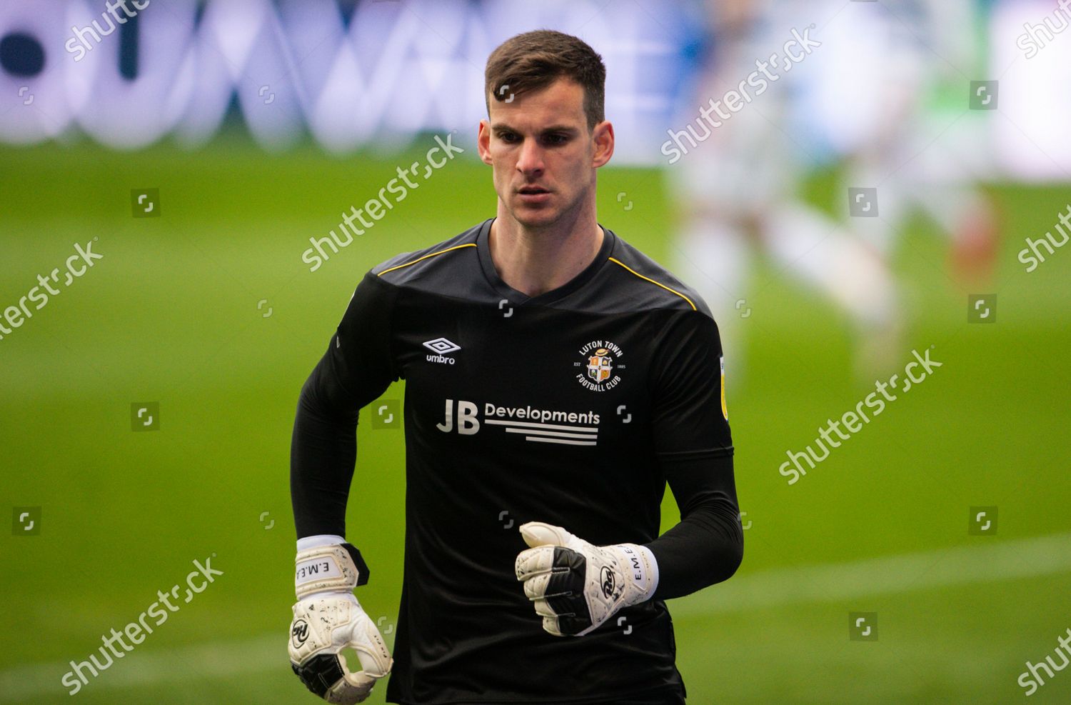 Simon Sluga Goalkeeper Luton Town Editorial Stock Photo - Stock Image ...