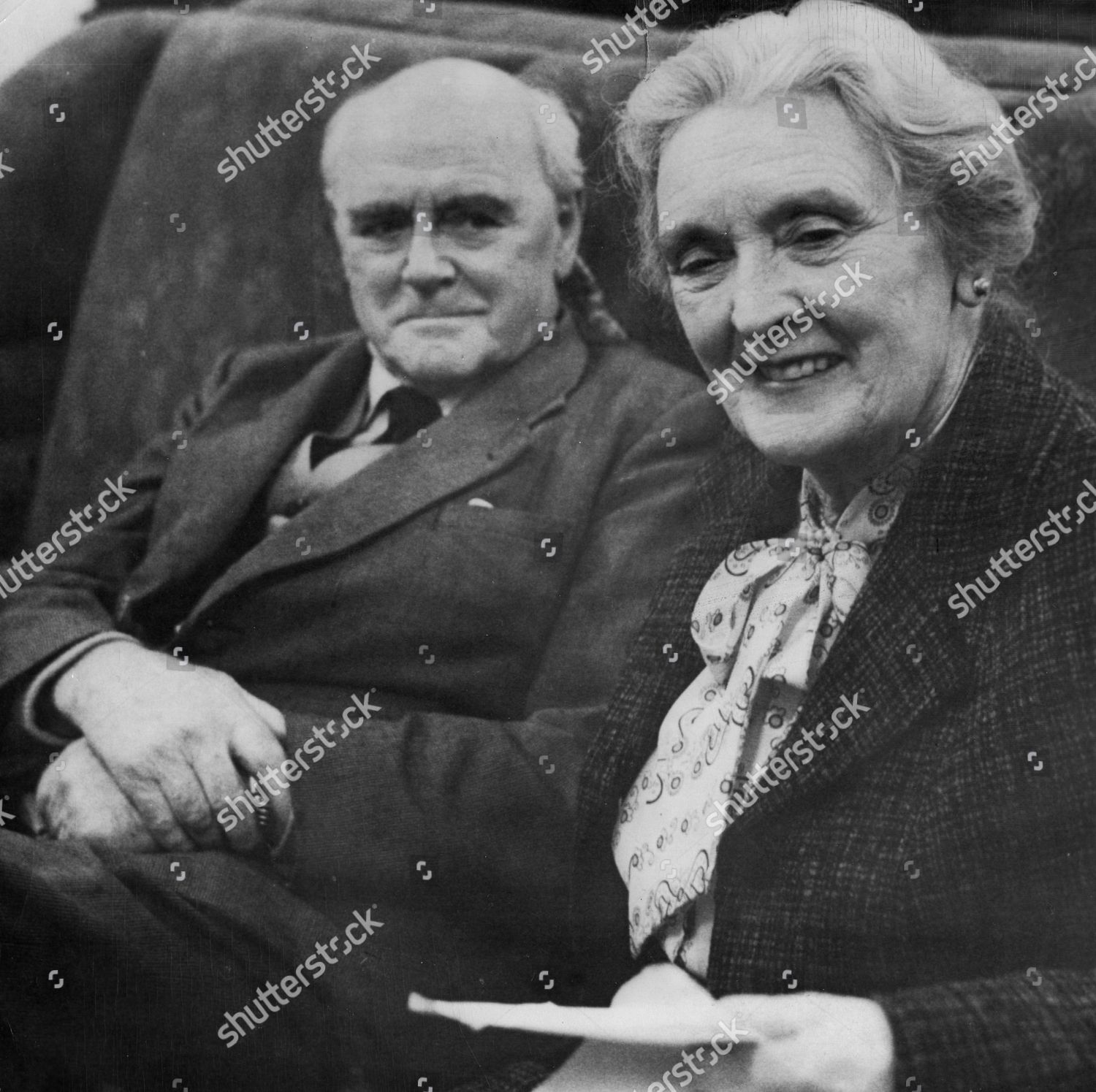 Sybil Thorndike Seen Her Husband Sir Editorial Stock Photo - Stock ...