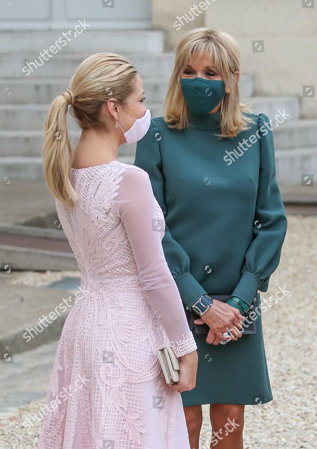 French Presidents Wife Brigitte Macron Background Editorial Stock Photo French Presidents Wife Brigitte Macron Background Editorial Stock Photo