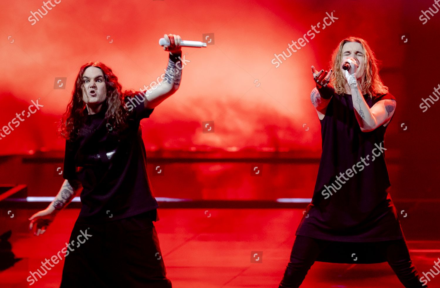 Blind Channel Finland Performs During Rehearsals Editorial Stock Photo ...