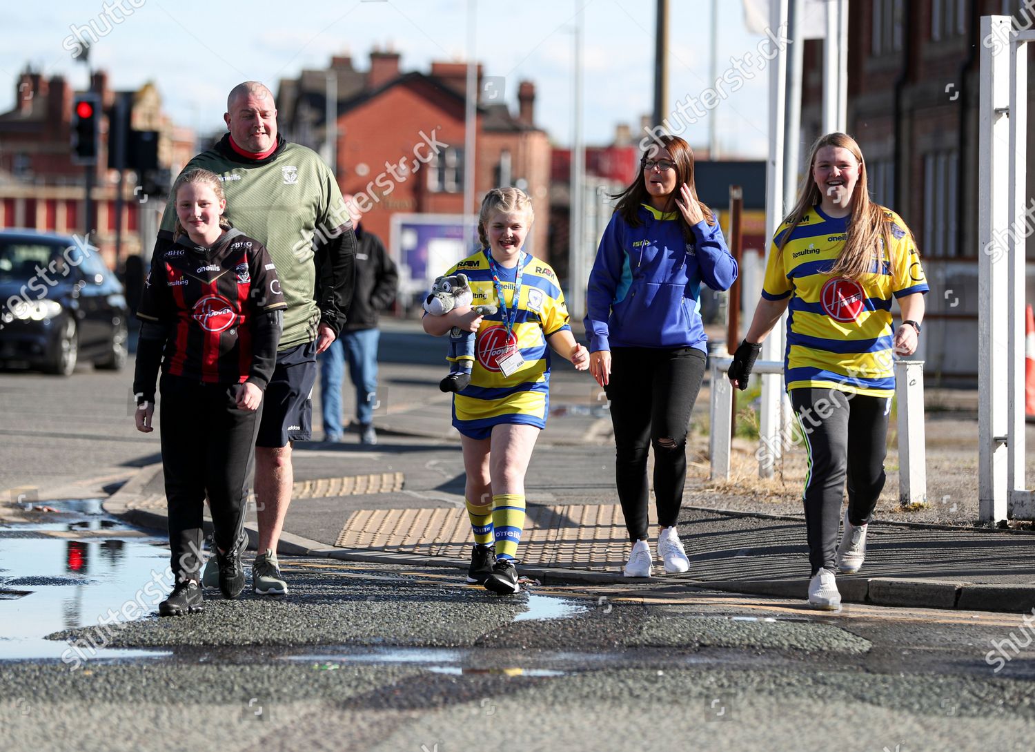 Warrington Wolves Fans Before Start Game Editorial Stock Photo - Stock ...