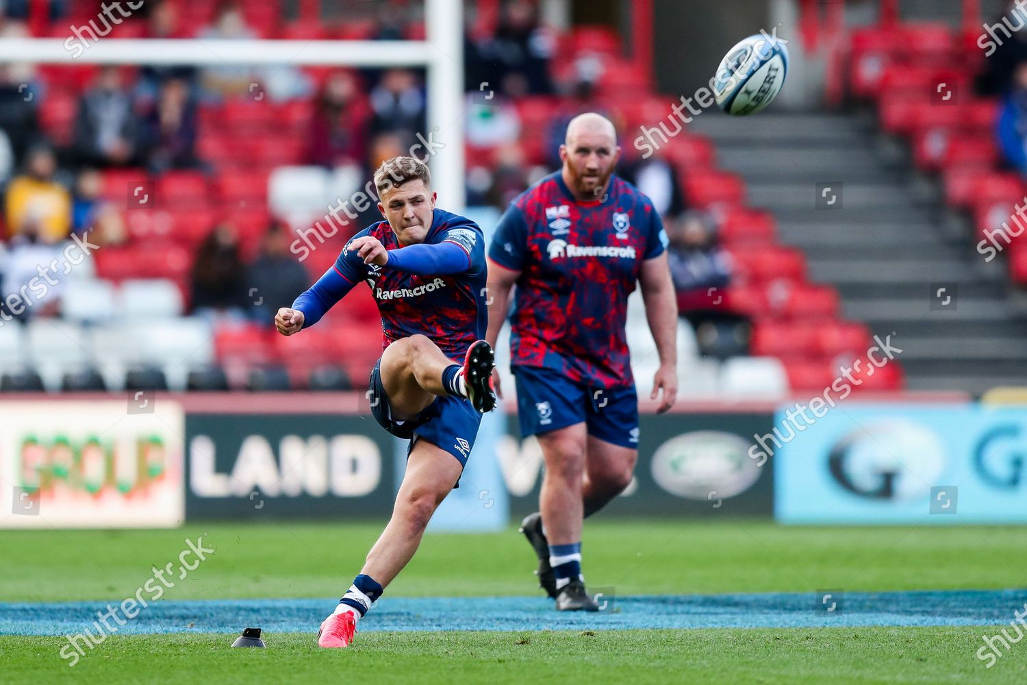 Callum Sheedy Bristol Bears Kicks Conversion Editorial Stock Photo 