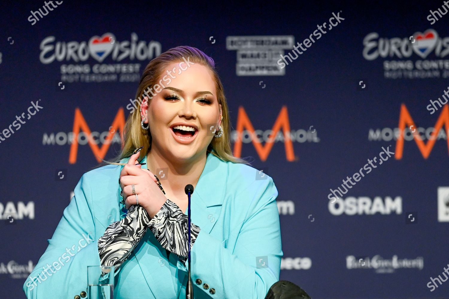 NIKKI DE JAGER DURING PRESS CONFERENCE Editorial Stock Photo - Stock