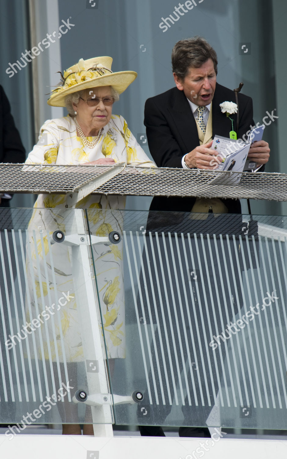 Queen Elizabeth Ii John Warren Racing Editorial Stock Photo Stock