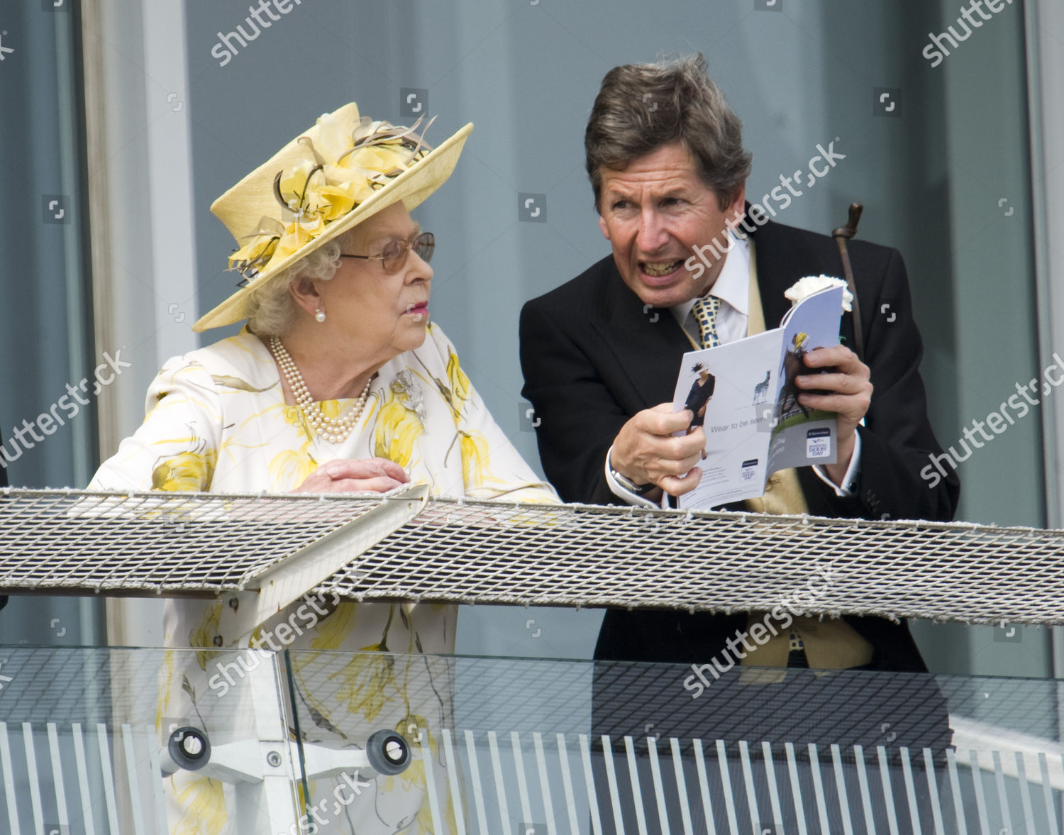 Queen Elizabeth Ii John Warren Racing Editorial Stock Photo Stock