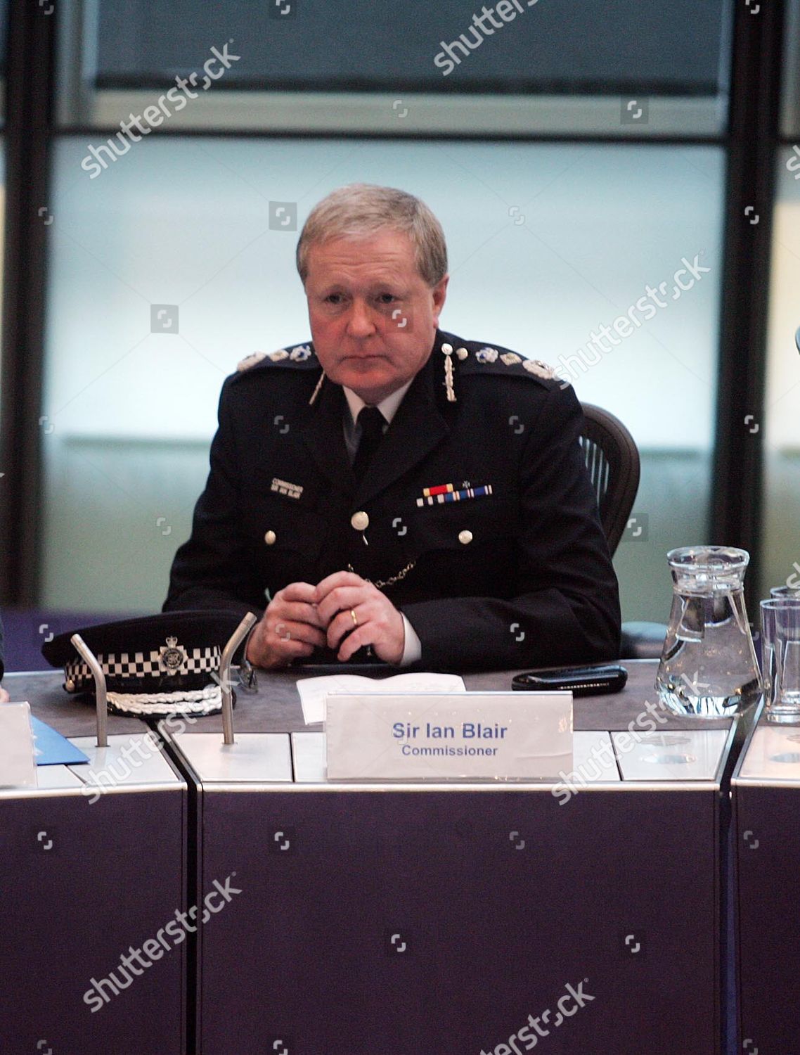 Metropolitan Police Commissioner Sir Ian Blair Editorial Stock Photo