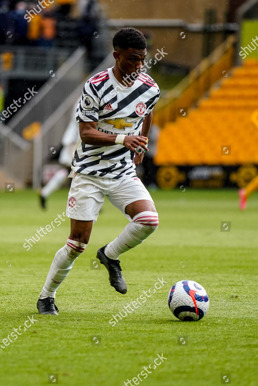 Amad Diallo Manchester United Brings Ball Editorial Stock Photo - Stock ...