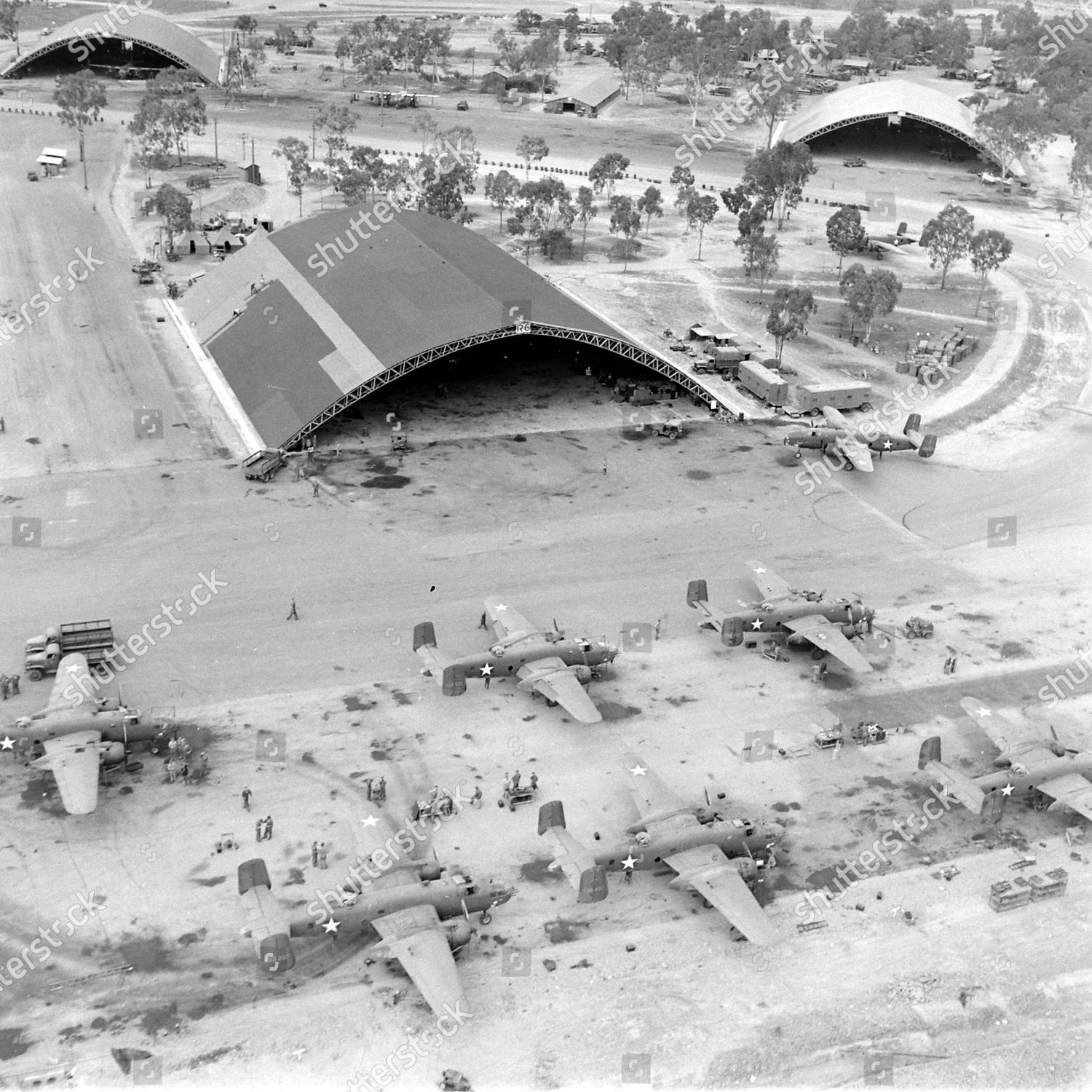 aerial-view-hangar-airport-australia-circa-editorial-stock-photo