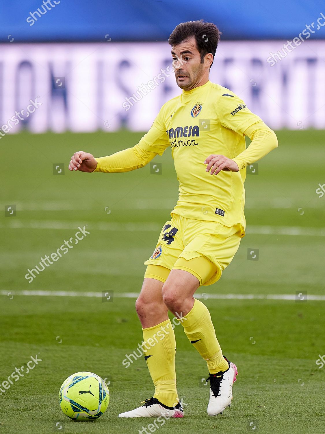 Manu Trigueros Villarreal Cf Editorial Stock Photo Stock Image