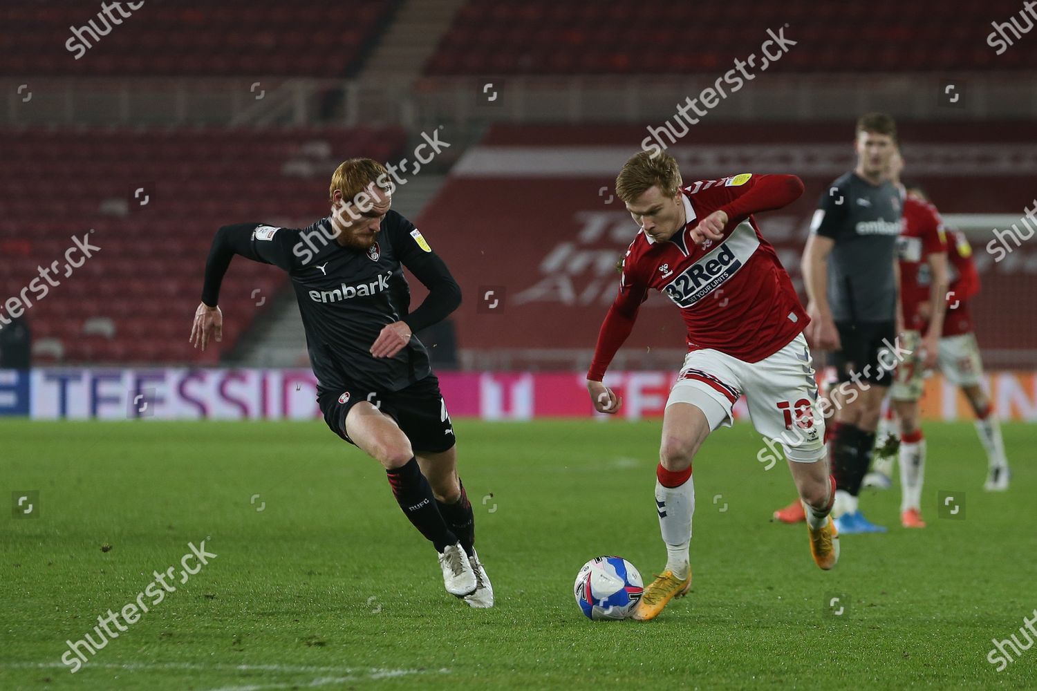 Duncan Watmore Middlesbrough Action Shaun Macdonald Editorial Stock ...